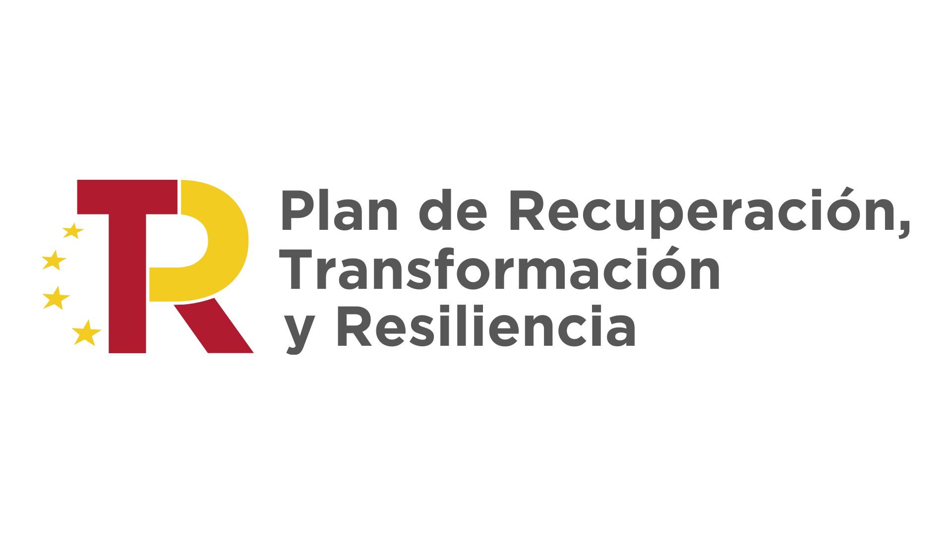 Logotipo Plan de Recuperación, Transformación y Resiliencia